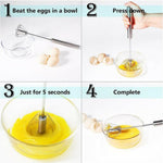 Rotary whisk whisking use