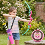 Kids Archery Set – Dhanush Baan Toy with Target & Arrows | Aditi