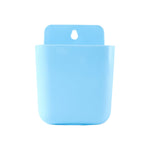 Wall Mounted Storage Pocket – Durable Plastic Organizer for Home
