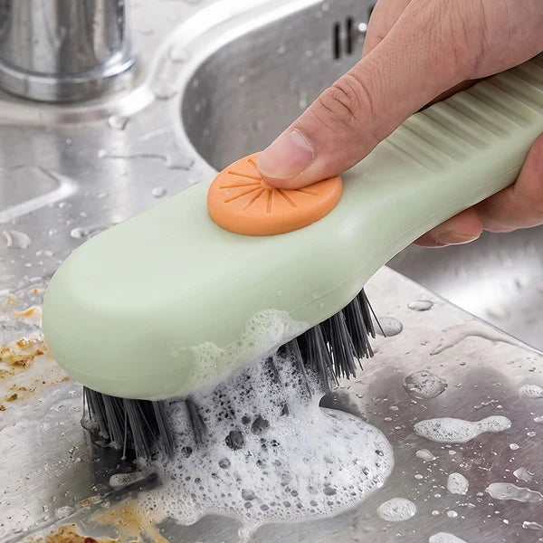 SoapScrub™ Kitchen Cleaning Brush with Liquid Dispenser