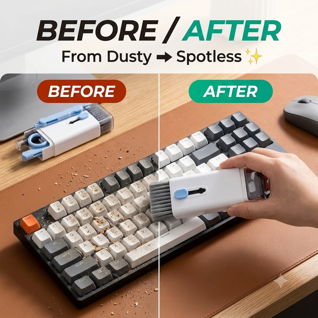 TechClean™ 7-in-1 Gadget Cleaning Kit