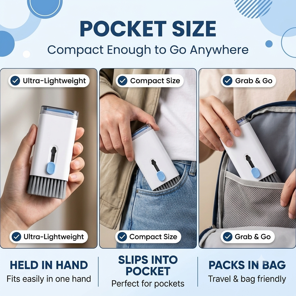 TechClean™ 7-in-1 Gadget Cleaning Kit
