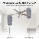 FlexiDust™ 100-Inch Extendable Microfiber Duster