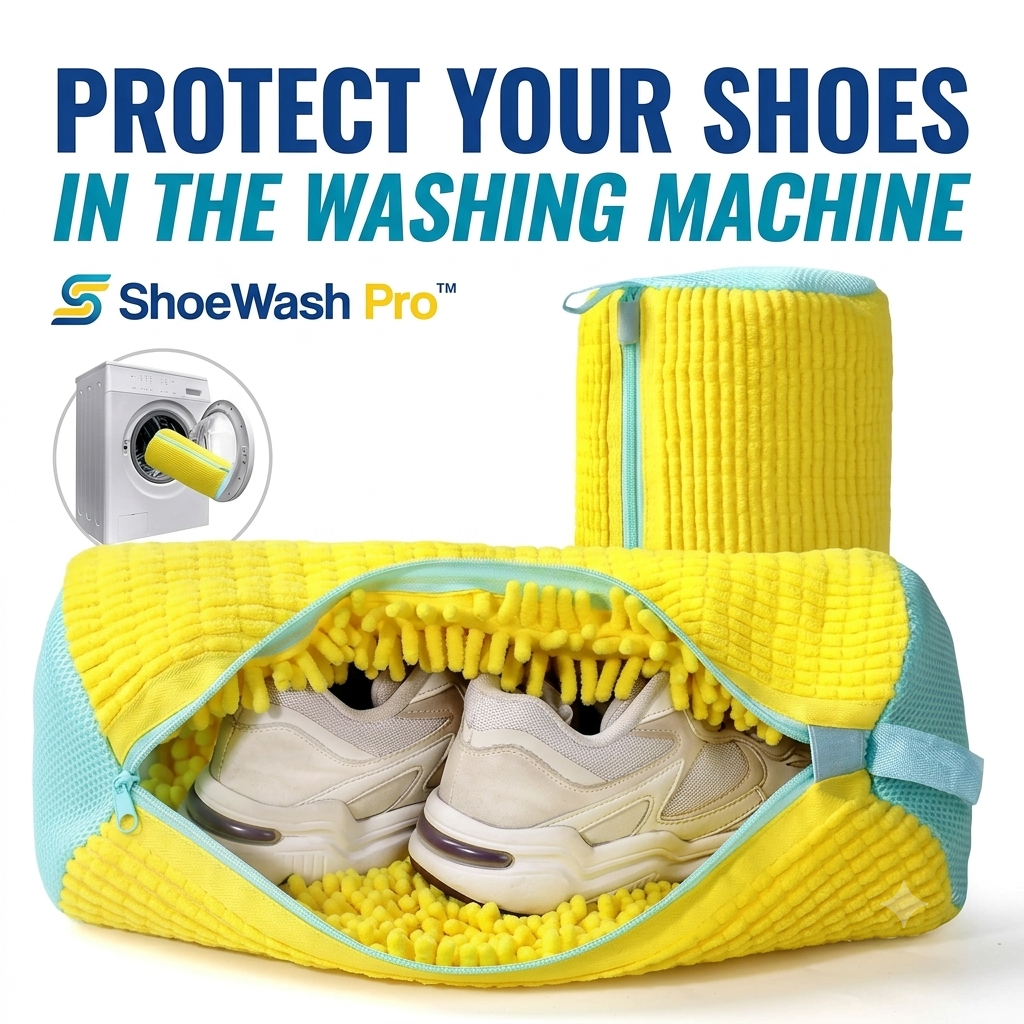 Shoe Wash Pro™ – Protective Washing Machine Shoe Bag